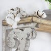 Grey Wood Corbel Brackets (Set of 2)